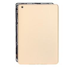  tel-szalk-151587 Gyári akkufedél hátlap - burkolati elem Apple Ipad mini 3 7.9 (2014) Wifi, arany mobiltelefon, tablet alkatrész