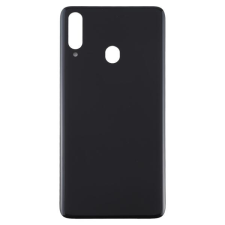 tel-szalk-152082 Akkufedél hátlap - burkolati elem Samsung Galaxy M40, fekete mobiltelefon, tablet alkatrész