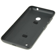tel-szalk-152122 Akkufedél hátlap - burkolati elem Nokia Lumia 530, fekete mobiltelefon, tablet alkatrész