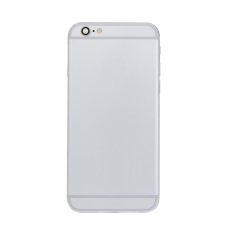 tel-szalk-152261 Akkufedél hátlap - burkolati elem Apple iPhone 6S, ezüst mobiltelefon, tablet alkatrész