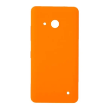  tel-szalk-152301 Akkufedél hátlap - burkolati elem Microsoft Lumia 550, narancs mobiltelefon, tablet alkatrész