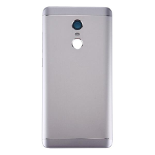 tel-szalk-152549 Akkufedél hátlap - burkolati elem Xiaomi Redmi Note 4X, szürke mobiltelefon, tablet alkatrész