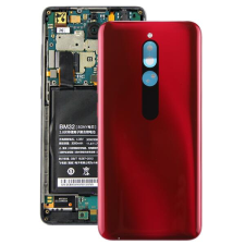 tel-szalk-153019 Akkufedél hátlap - burkolati elem Xiaomi Redmi 8, piros mobiltelefon, tablet alkatrész