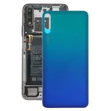  tel-szalk-153096 Akkufedél hátlap - burkolati elem Huawei Enjoy 10, kék mobiltelefon, tablet alkatrész