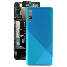  tel-szalk-153135 Akkufedél hátlap - burkolati elem Samsung Galaxy A30s, kék mobiltelefon, tablet alkatrész