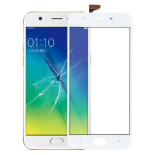  tel-szalk-154438 Oppo A57 fehér Érintőpanel -kijelző nélkül -digitizer mobiltelefon, tablet alkatrész