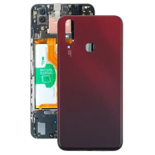  tel-szalk-1922591 Akkufedél hátlap - burkolati elem Vivo Y3s, piros mobiltelefon, tablet alkatrész