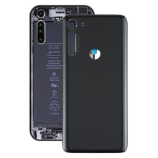  tel-szalk-1922602 Akkufedél hátlap - burkolati elem Motorola Moto G8 Power, fekete mobiltelefon, tablet alkatrész