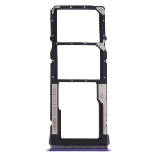 tel-szalk-1926107 Xiaomi Redmi Note 9 lila SIM & SD kártya tálca mobiltelefon, tablet alkatrész