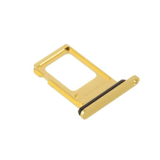 tel-szalk-1926439 Apple iPhone 11 arany SIM kártya tálca mobiltelefon, tablet alkatrész