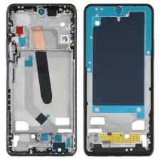  tel-szalk-1927656 Xiaomi Redmi K40 / K40 Pro fekete középső keret mobiltelefon, tablet alkatrész