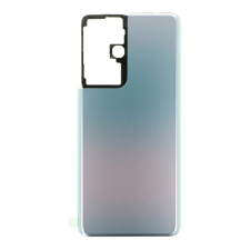  tel-szalk-1927934 Samsung Galaxy S21 Ultra ezüst hátlap ragasztóval mobiltelefon, tablet alkatrész