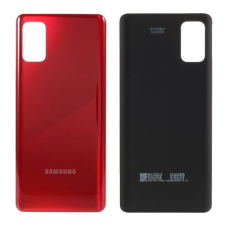  tel-szalk-1927951 Samsung Galaxy A41 piros hátlap ragasztóval mobiltelefon, tablet alkatrész