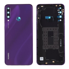 tel-szalk-1928324 Akkufedél hátlap - burkolati elem Huawei Y6p, lila mobiltelefon, tablet alkatrész