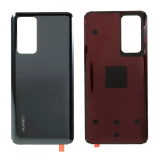  tel-szalk-1928417 Huawei P40 fekete akkufedél, hátlap mobiltelefon, tablet alkatrész