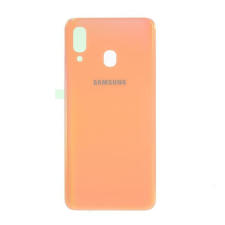 tel-szalk-1928469 Akkufedél hátlap - burkolati elem Samsung Galaxy A40, korál mobiltelefon, tablet alkatrész