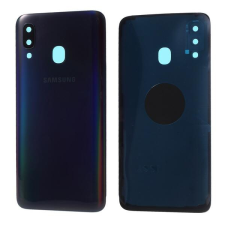  tel-szalk-1928473 Akkufedél hátlap - burkolati elem Samsung Galaxy A40, sötétkék mobiltelefon, tablet alkatrész