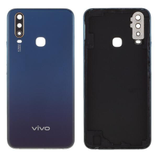  tel-szalk-1928870 Akkufedél hátlap - burkolati elem Vivo Y3, kék mobiltelefon, tablet alkatrész