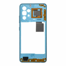  tel-szalk-1929040 Samsung Galaxy A32 kék középső keret mobiltelefon, tablet alkatrész