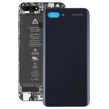  tel-szalk-19296007 Akkufedél hátlap - burkolati elem Huawei Honor 10, fekete mobiltelefon, tablet alkatrész
