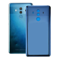  tel-szalk-19296013 Akkufedél hátlap - burkolati elem Huawei Mate 10 Pro, kék mobiltelefon, tablet alkatrész