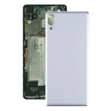  tel-szalk-19296067 Akkufedél hátlap - burkolati elem Sony Xperia L3, ezüst mobiltelefon, tablet alkatrész