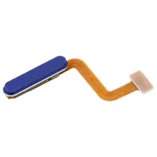  tel-szalk-19296147 Samsung Galaxy M51 kék Home gomb flexibilis kábellel mobiltelefon, tablet alkatrész