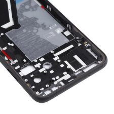 tel-szalk-19296182 Google Pixel 4 XL fekete középső keret mobiltelefon, tablet alkatrész