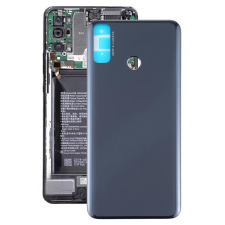  tel-szalk-192962 Akkufedél hátlap - burkolati elem Huawei Y8s, fekete mobiltelefon, tablet alkatrész