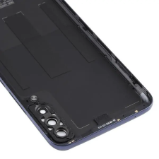  tel-szalk-19296342 Akkufedél hátlap - burkolati elem Meizu 16T, fekete mobiltelefon, tablet alkatrész