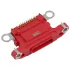  tel-szalk-192967730 Apple iPhone 12 Mini töltőcsatlakozó port (töltő csatlakozó port) piros
