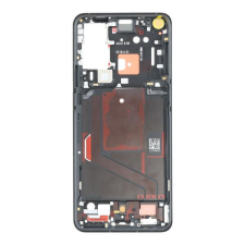 tel-szalk-192968587 OnePlus 9 Pro fekete előlap LCD keret, burkolati elem mobiltelefon, tablet alkatrész