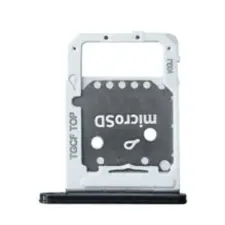  tel-szalk-19296914432 Samsung Galaxy Tab S7 FE fekete SD kártyatálca mobiltelefon, tablet alkatrész