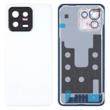 tel-szalk-19296915049 Xiaomi 13 Fehér akkufedél, hátlap, lencse kerettel mobiltelefon, tablet alkatrész