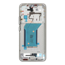 tel-szalk-192969154162 Xiaomi 14 Fehér előlap LCD keret, burkolati elem mobiltelefon, tablet alkatrész