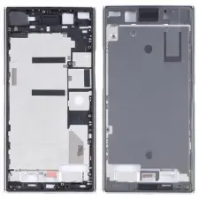  tel-szalk-1929692787 Sony Xperia XZ Premium ezüst középső keret mobiltelefon, tablet alkatrész