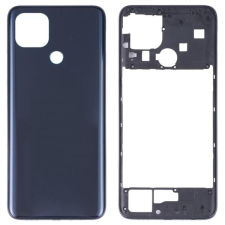 tel-szalk-1929692828 Oppo A15 / A15s / A35 fekete középső keret mobiltelefon, tablet alkatrész