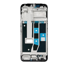  tel-szalk-192969293 Oppo A54s fekete előlap LCD keret, burkolati elem mobiltelefon, tablet alkatrész