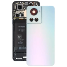  tel-szalk-1929693113 Akkufedél hátlap - burkolati elem OnePlus Ace, fehér mobiltelefon, tablet alkatrész