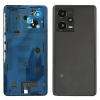  tel-szalk-192969331535 Xiaomi Redmi Note 12 Pro Plus Fekete akkufedél hátlap, kamera lencse burkolati elem Onyx Black (Midnight Black)