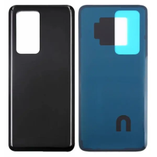  tel-szalk-192969331603 Huawei P40 Pro Fekete Akkufedél hátlap, burkolati elem mobiltelefon, tablet alkatrész