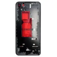  tel-szalk-19296933226 Asus Zenfone 9 Fekete előlap LCD keret, burkolati elem mobiltelefon, tablet alkatrész