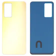  tel-szalk-1929693334 Akkufedél hátlap - burkolati elem Vivo V23e / Y75, arany mobiltelefon, tablet alkatrész