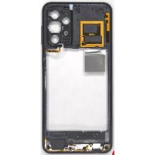  tel-szalk-1929693522 Samsung Galaxy A23 narancs középső keret mobiltelefon, tablet alkatrész