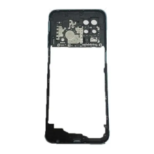  tel-szalk-1929693525 Realme 8 5G kék középső keret mobiltelefon, tablet alkatrész