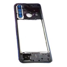 tel-szalk-1929693749 Realme 5 Pro lila középső keret mobiltelefon, tablet alkatrész