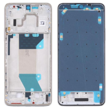 tel-szalk-192969408 Xiaomi Redmi K50 ezüst előlap LCD keret, burkolati elem mobiltelefon, tablet alkatrész