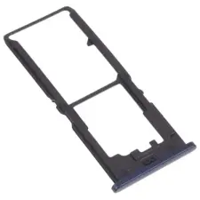  tel-szalk-192969444 Vivo Y20G / Y20s sötétkék SIM kártya tálca mobiltelefon, tablet alkatrész