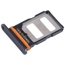  tel-szalk-1929694903 Xiaomi 12 Lite fekete SIM kártya tálca mobiltelefon, tablet alkatrész