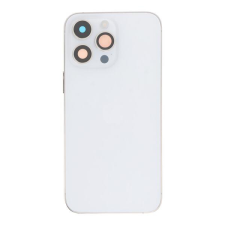 tel-szalk-19296951964 Apple iPhone 14 Pro Max Ezüst akkufedél, hátlap, kameralencse mobiltelefon, tablet alkatrész